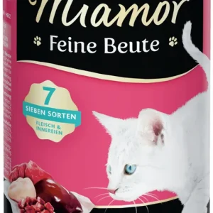 Sparpaket 6 x 400 g Miamor Feine Beute mit Rind Katzen Nassfutter Billig